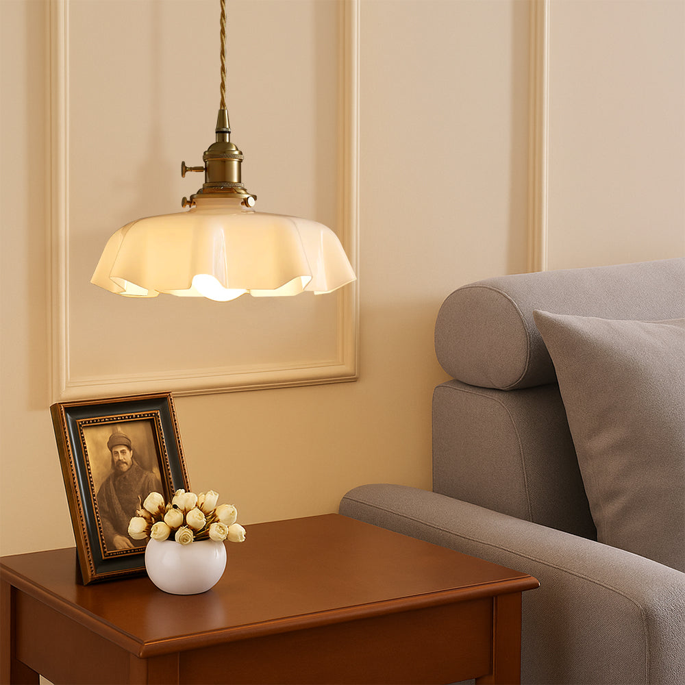Lampe pendante de style français