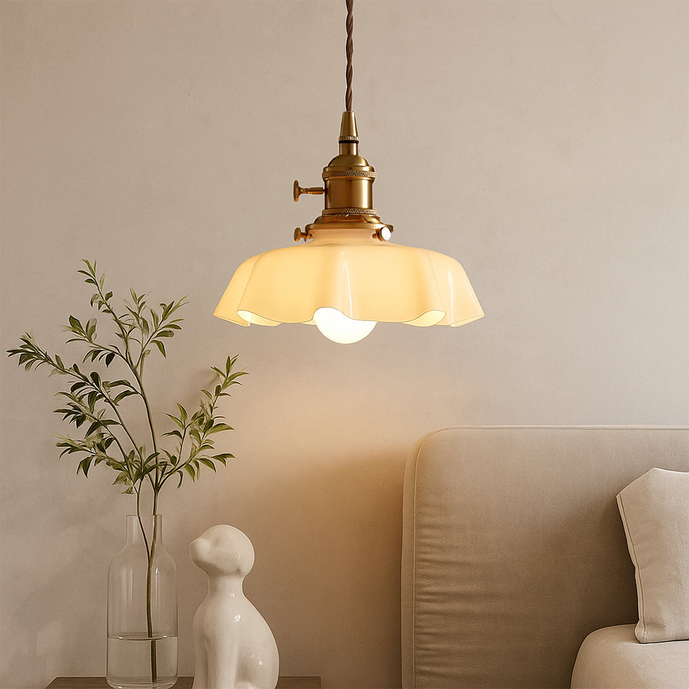 Lampe pendante de style français