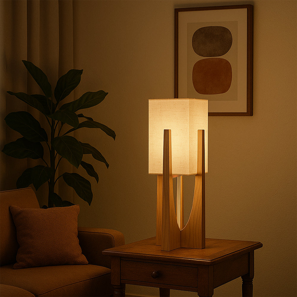 Lampadaire Wabi Sabi de style japonais