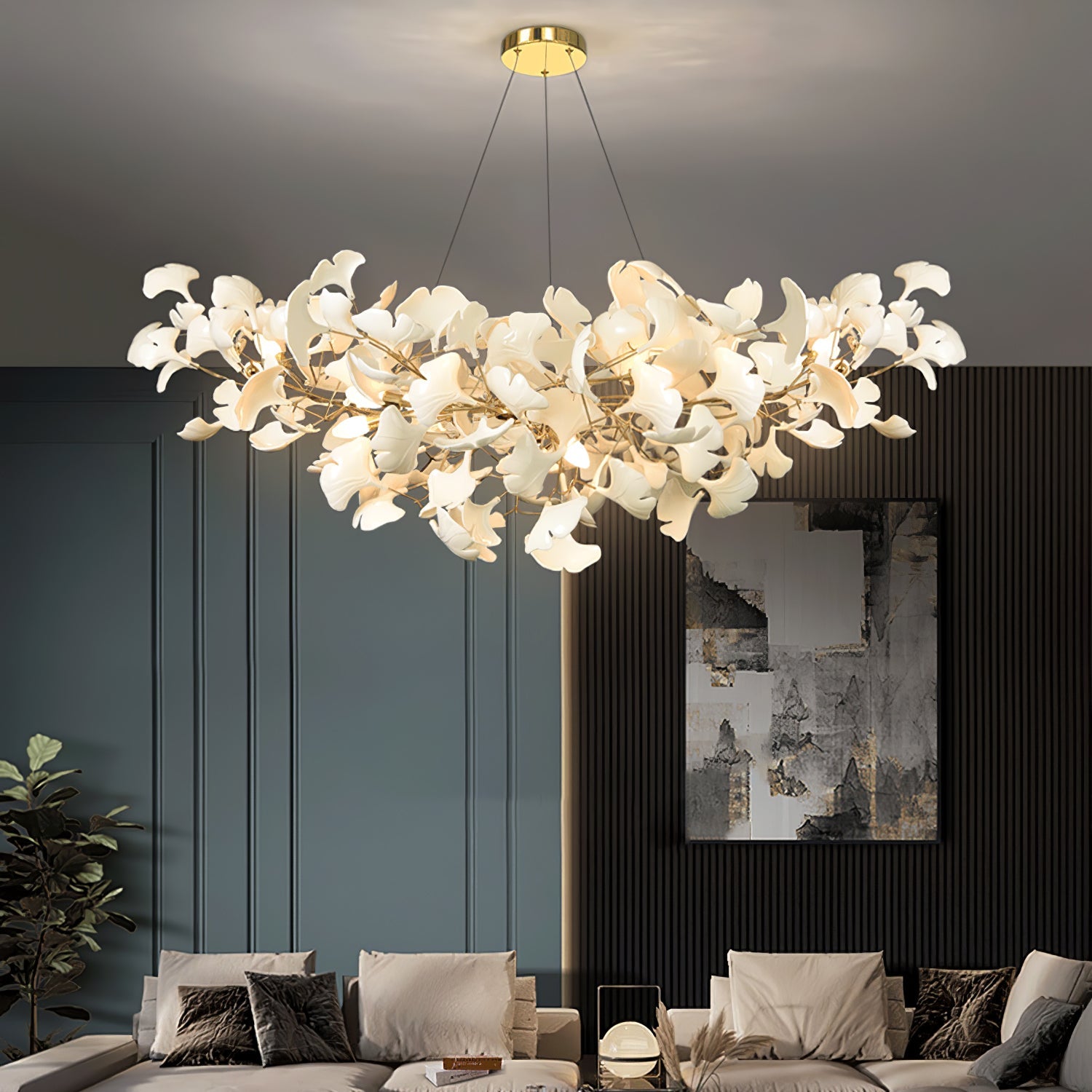 Lustre en gingko