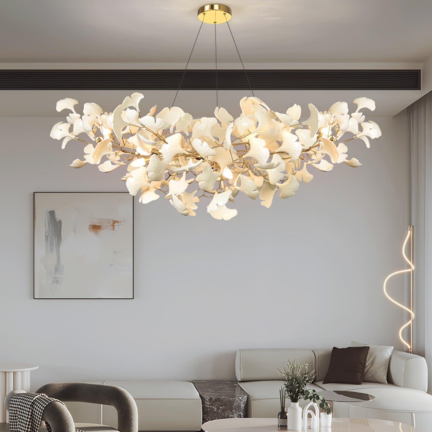 Lustre en gingko