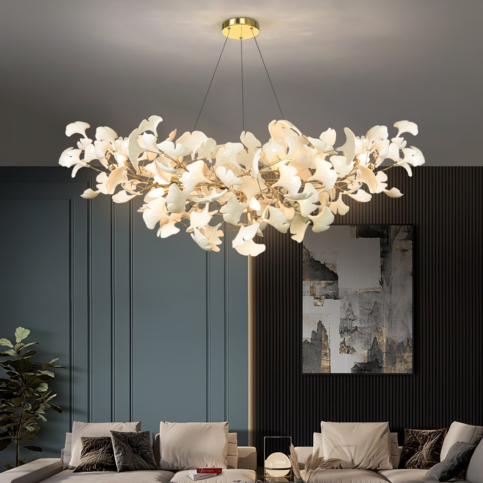 Lustre en gingko