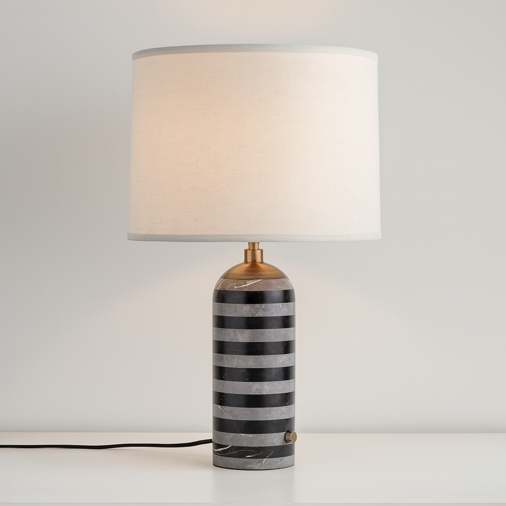 Lampe à poser en marbre Rexo