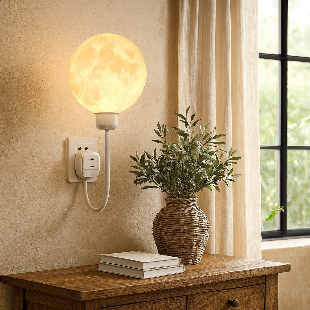 Lampe murale Moon Plug-in