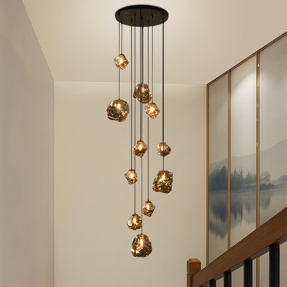 Lustre d'escalier Nordic Villa