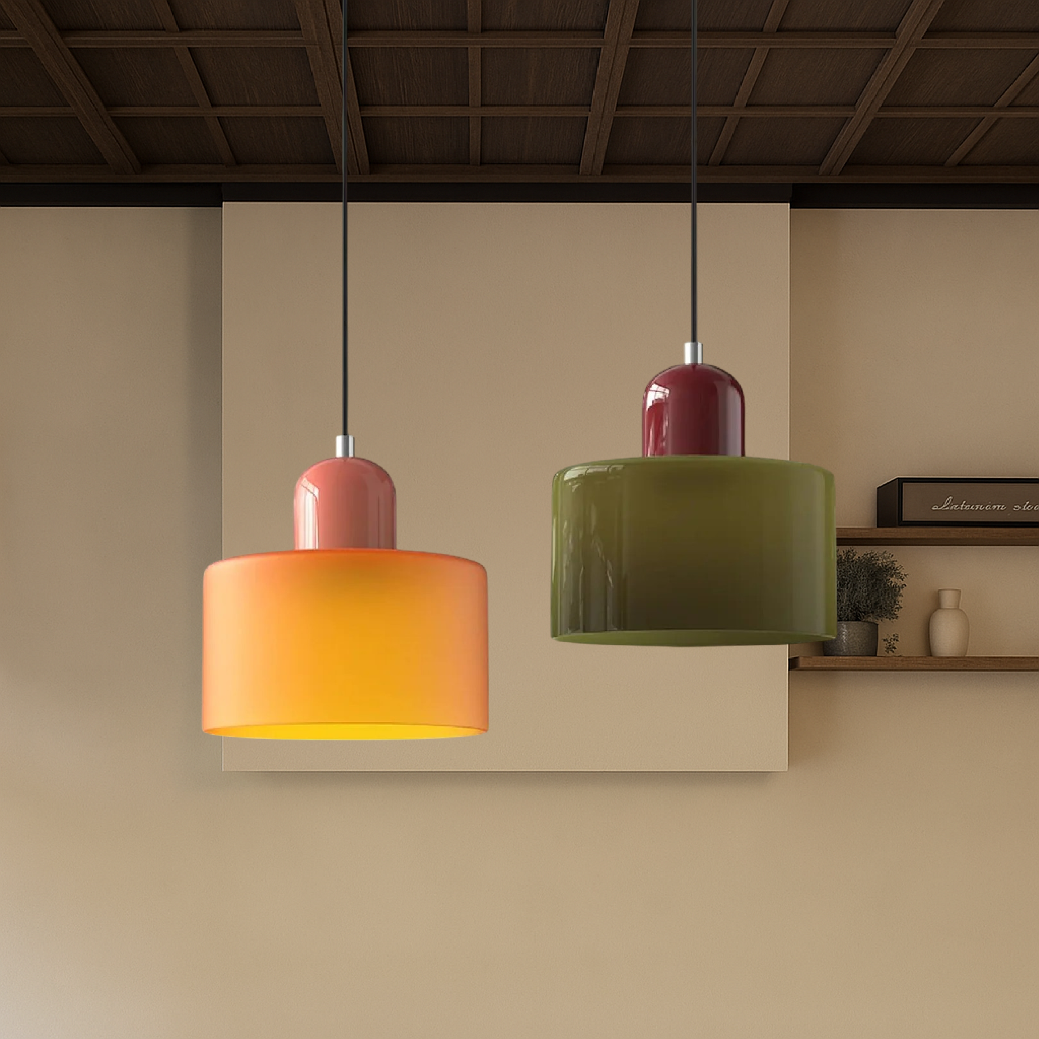 Lampe suspendue créative Bauhaus