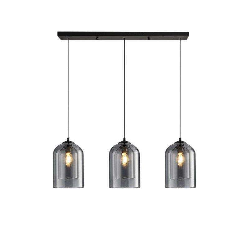 Lampe pendante en verre de Jani