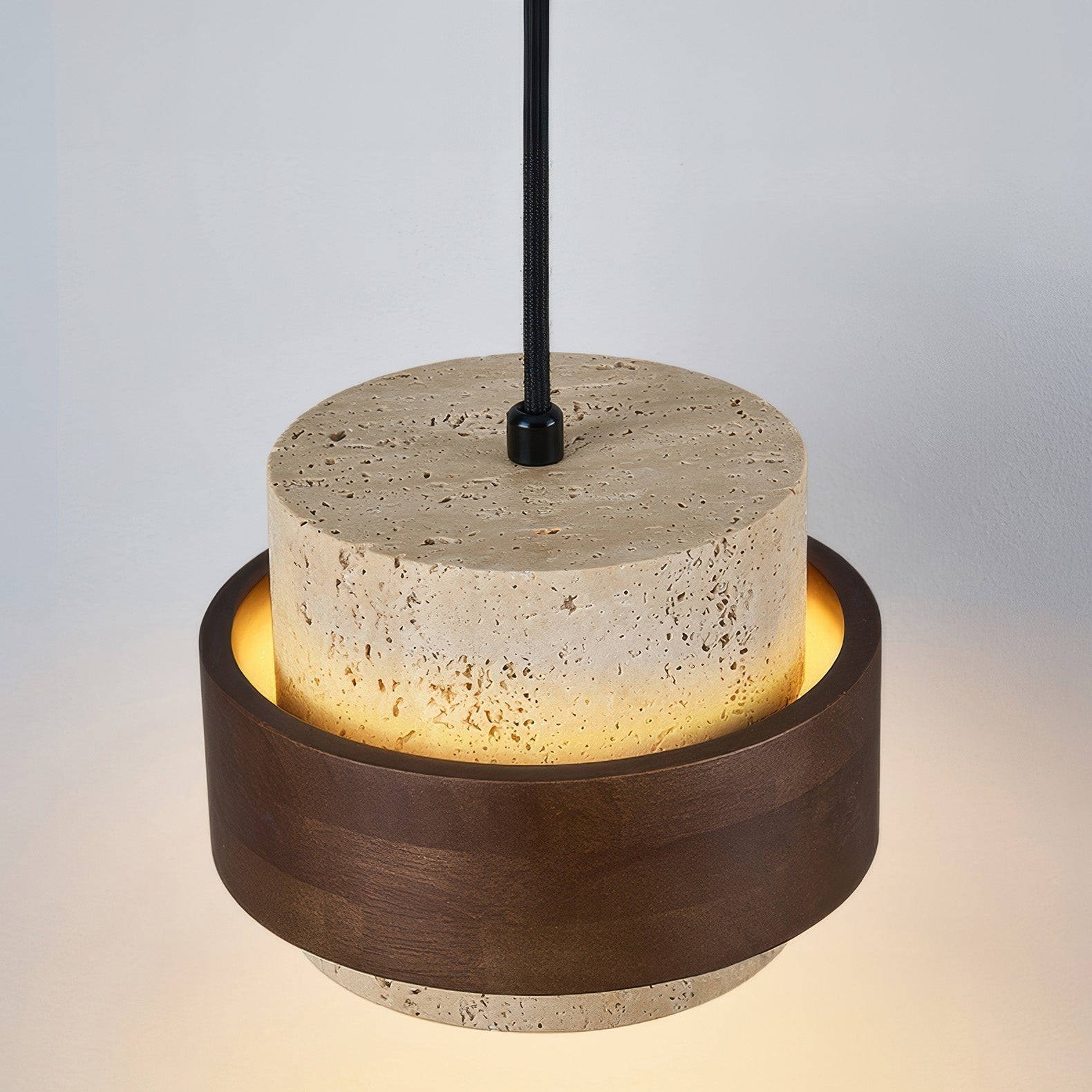 Ascend Retro Stone Wabi-Sabi Pendentif