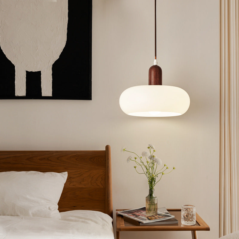Lampe pendante crème nordique