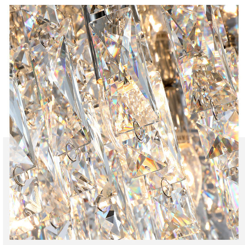 Lustre de plafond en cristal