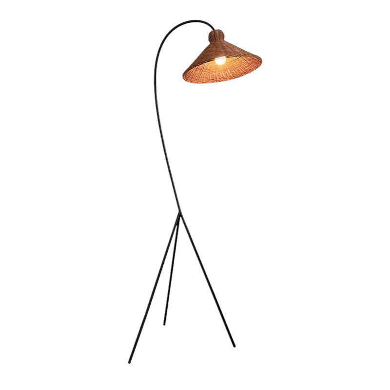 Lampadaire en bambou