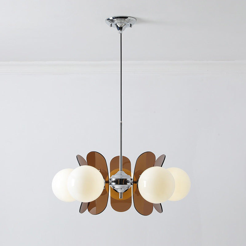 Lustre Bauhaus à 5 têtes