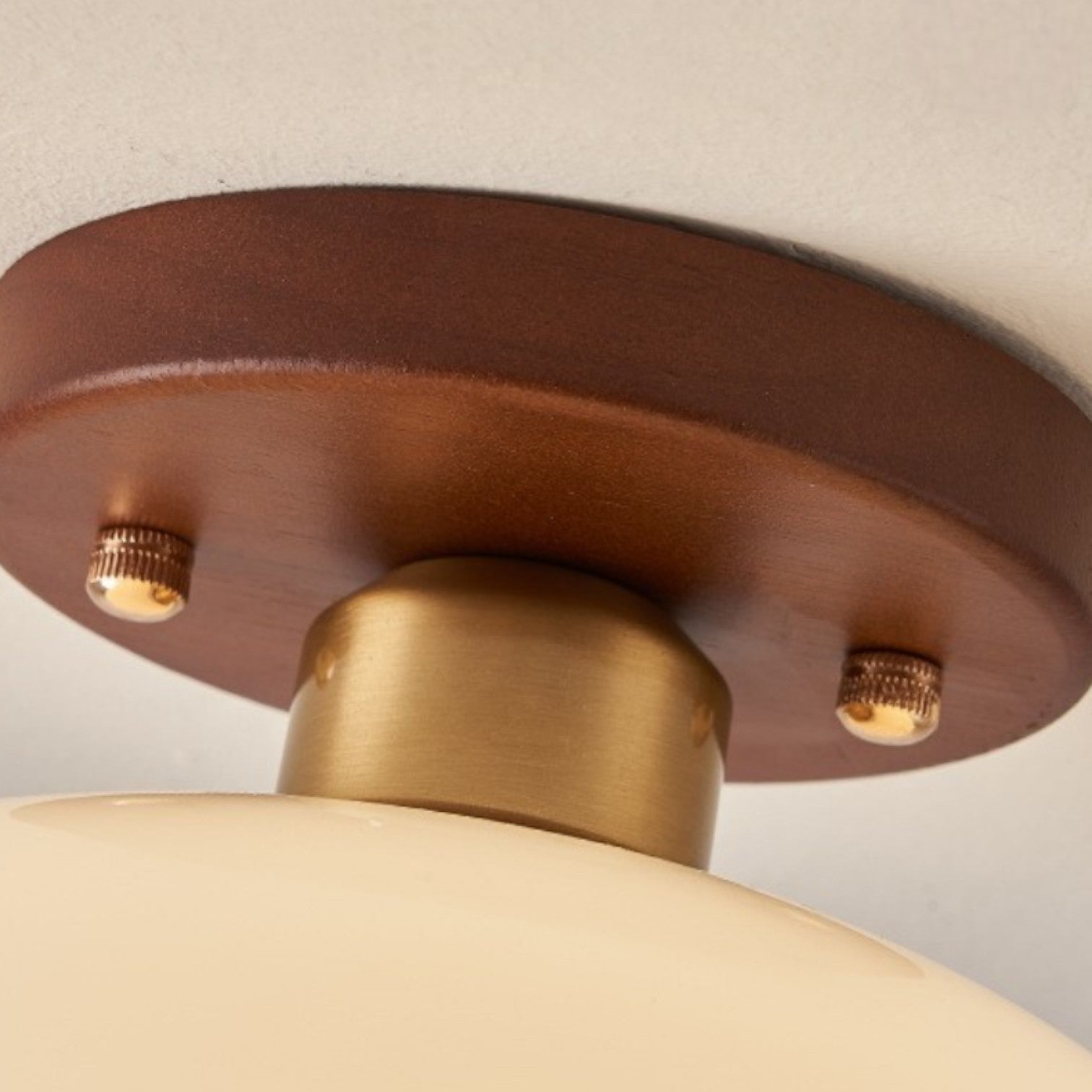 Plafonnier Bauhaus crème