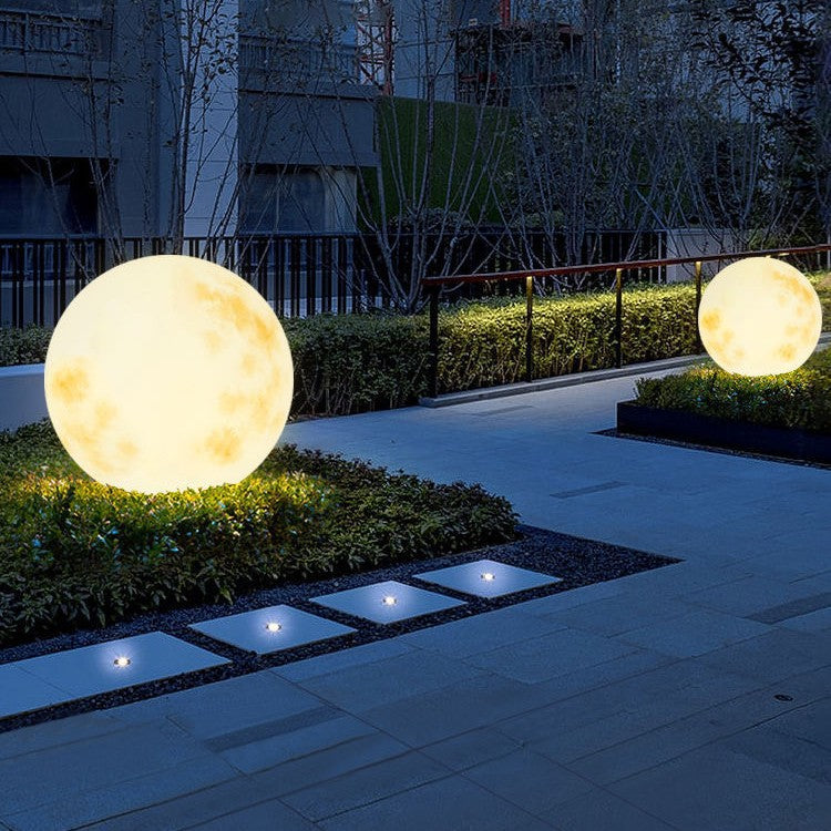 Lampe de lune à énergie solaire pour le jardin
