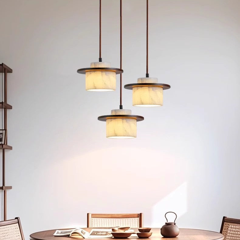 Lampe pendante en marbre Alab