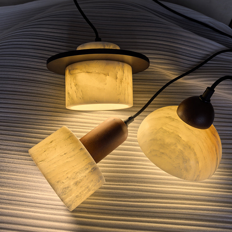 Lampe pendante en marbre Alab