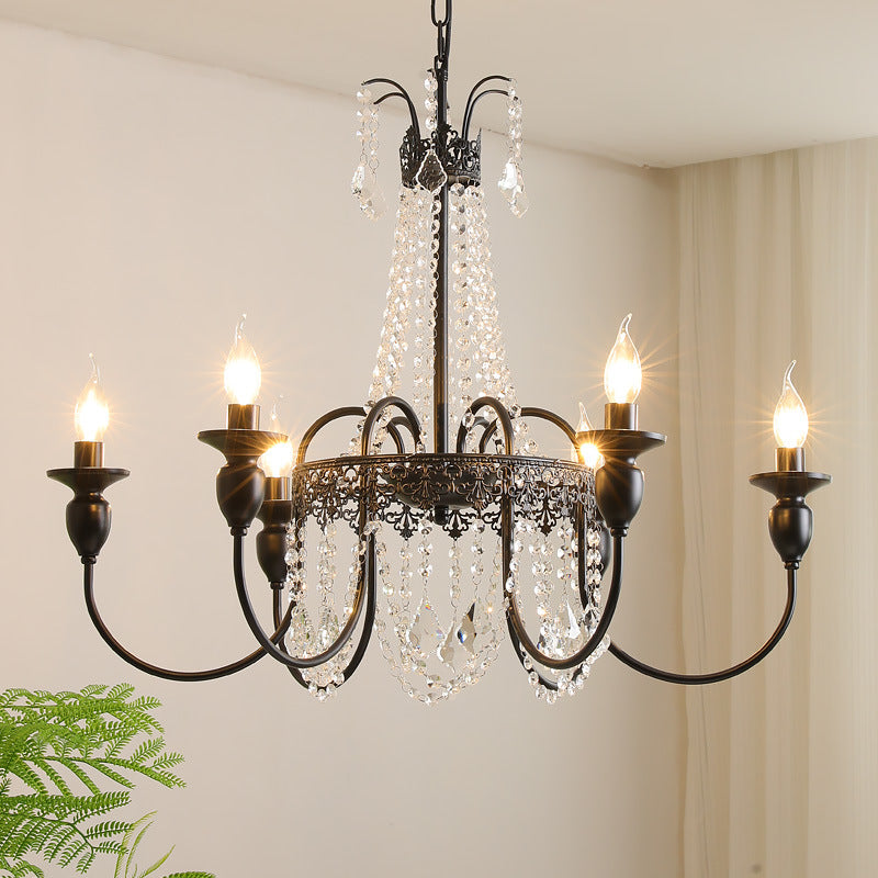 Lustre de chambre en cristal