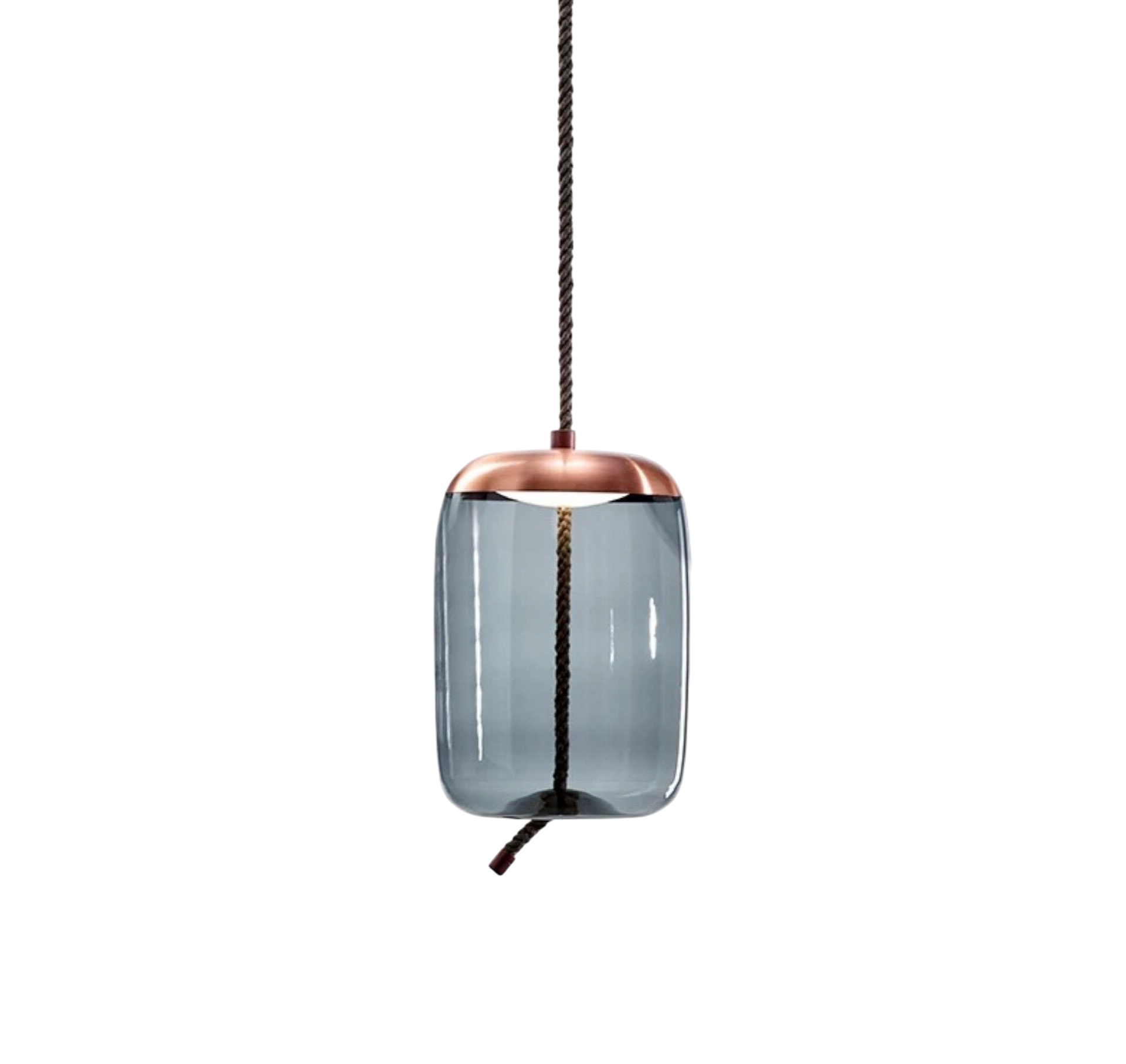 Pendentif Hempoire or rose