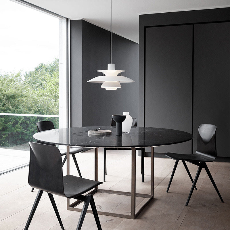 Lampe suspendue multicouche danoise