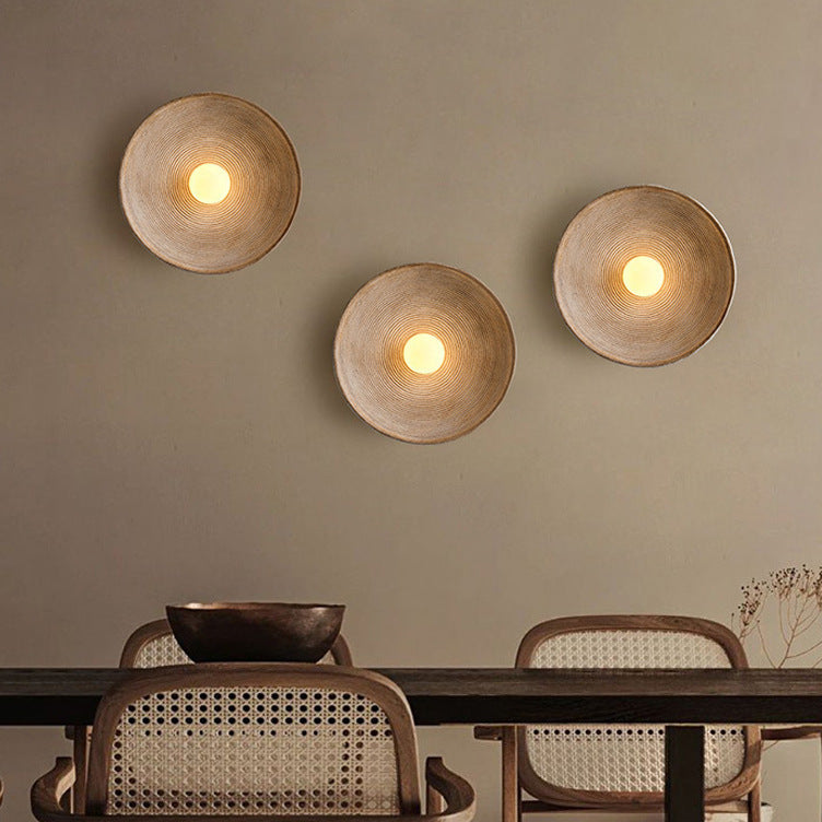 Applique japonaise en bois