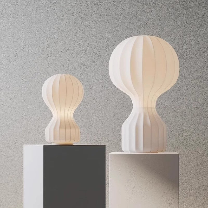 Lampe à poser en soie Wabi Sabi