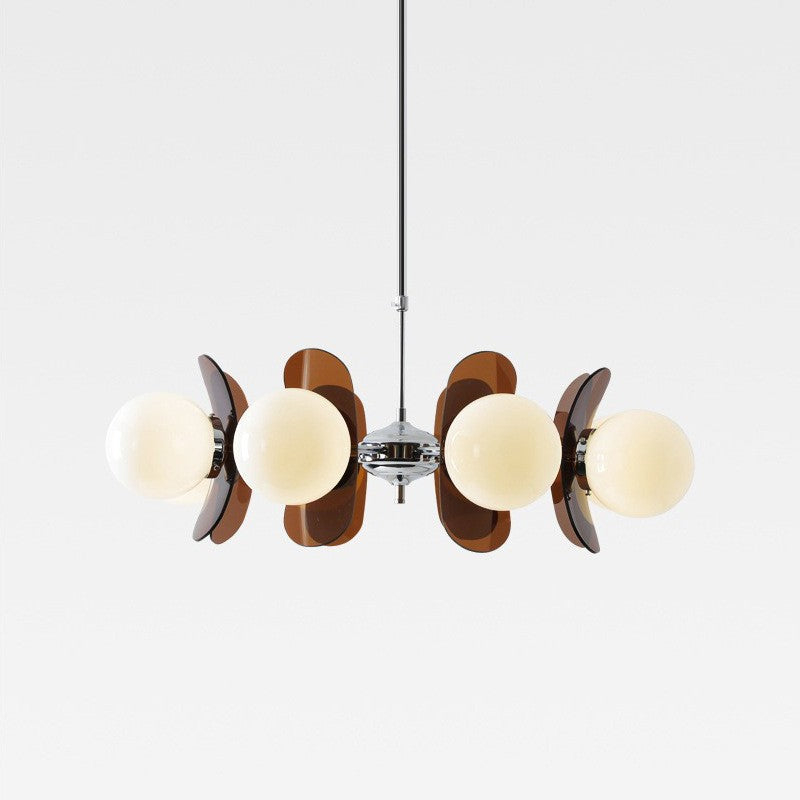 Lustre Bauhaus à 5 têtes