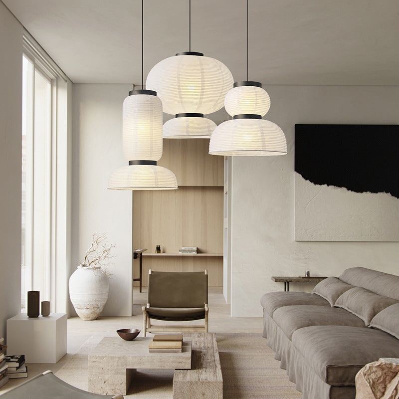 Lampe suspendue japonaise Wabi Sabi