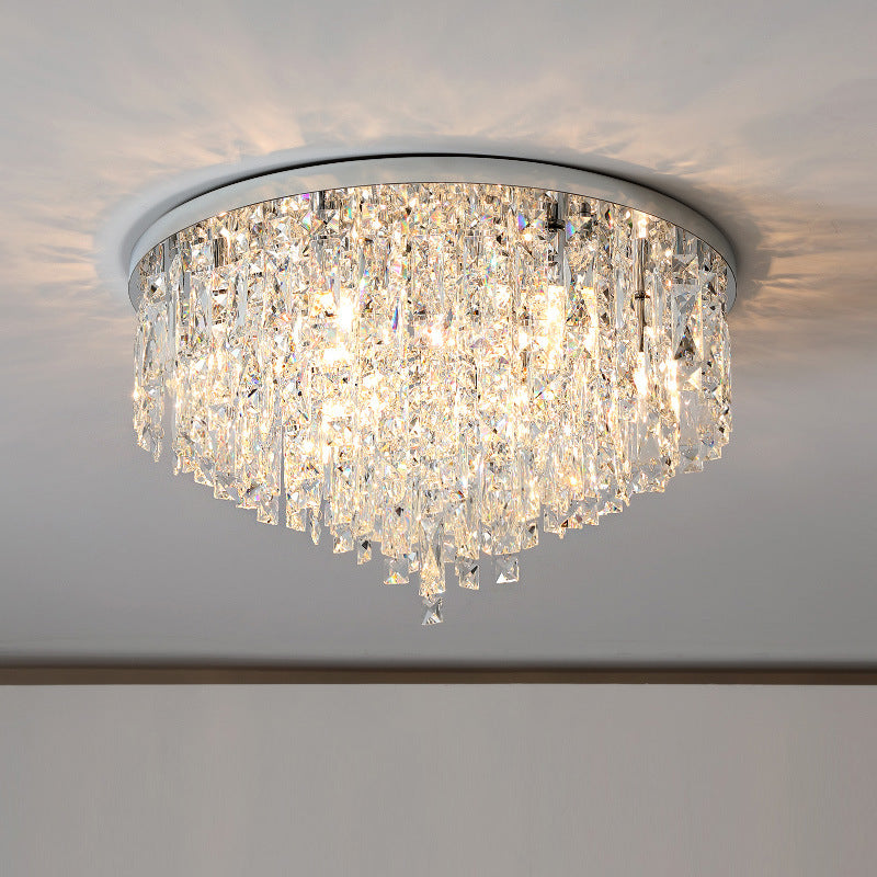 Lustre de plafond en cristal