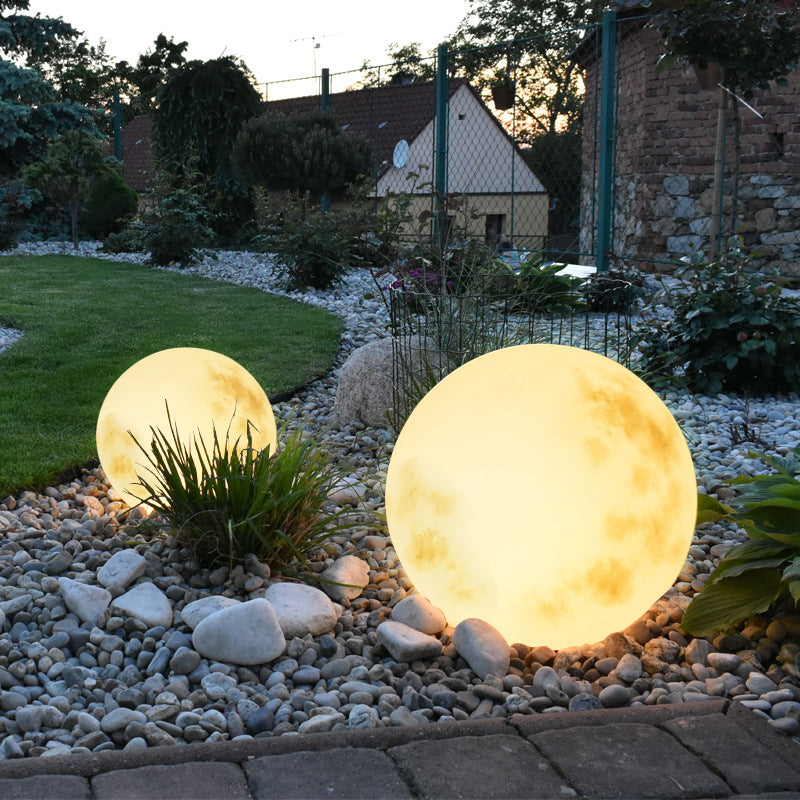 Lampe de lune à énergie solaire pour le jardin