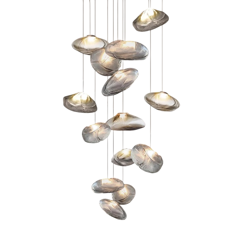 Lustre Villa en verre nordique