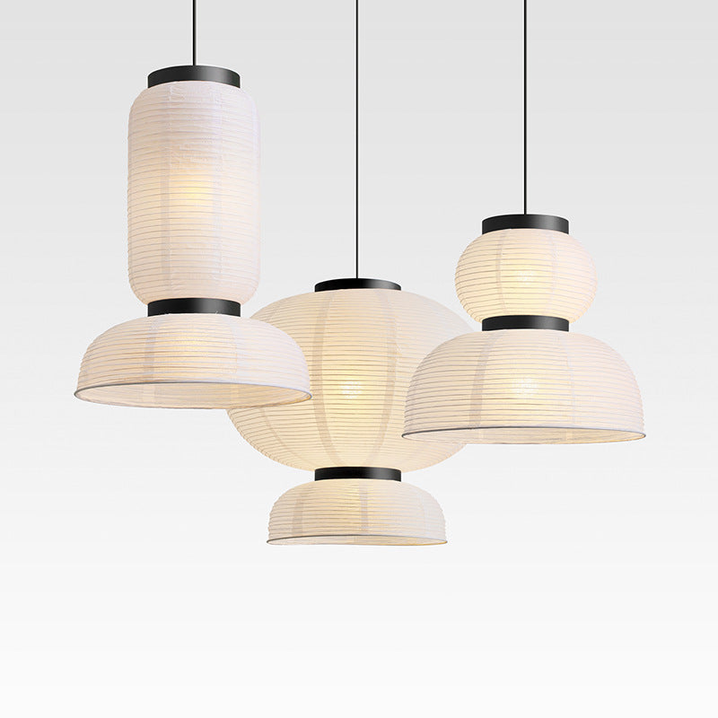 Lampe suspendue japonaise Wabi Sabi