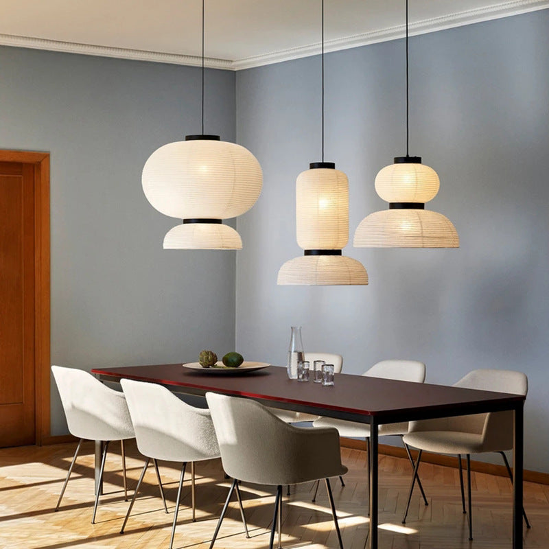 Lampe suspendue japonaise Wabi Sabi