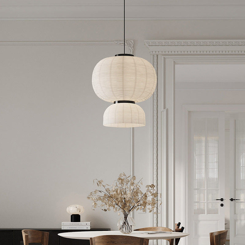 Lampe suspendue japonaise Wabi Sabi