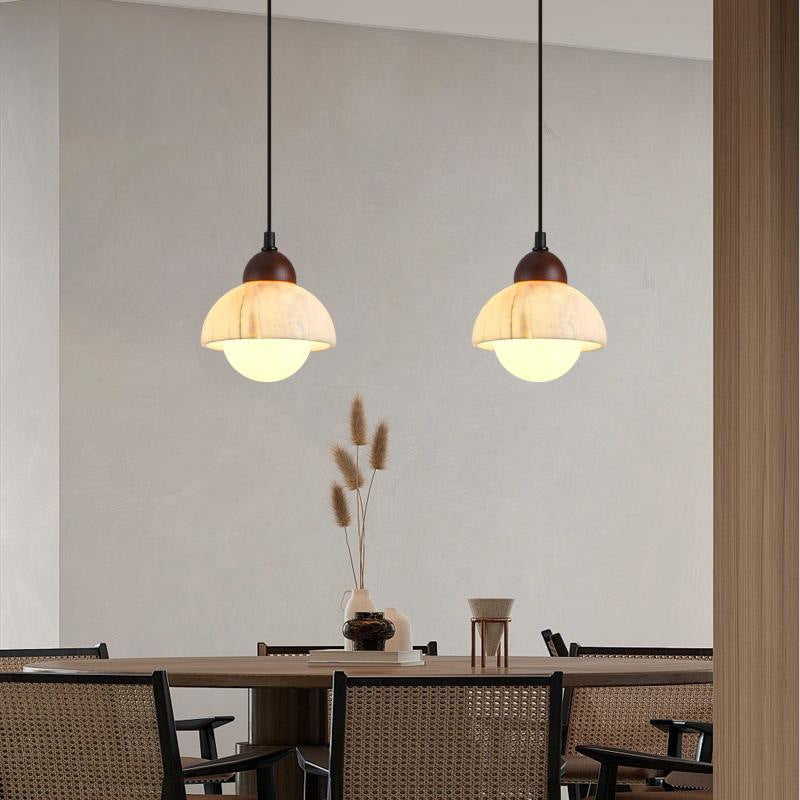 Lampe pendante en marbre Alab