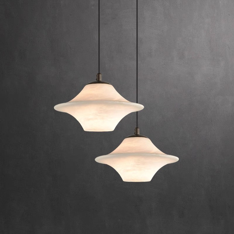 Suspension en marbre naturel