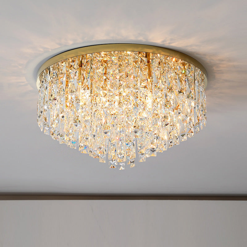 Lustre de plafond en cristal