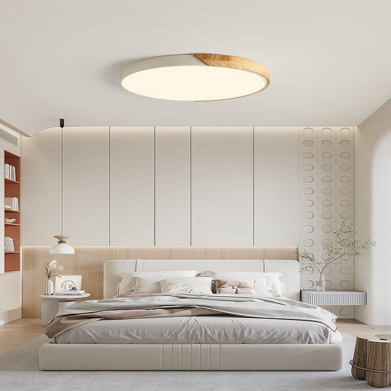Plafonnier nordique en bois