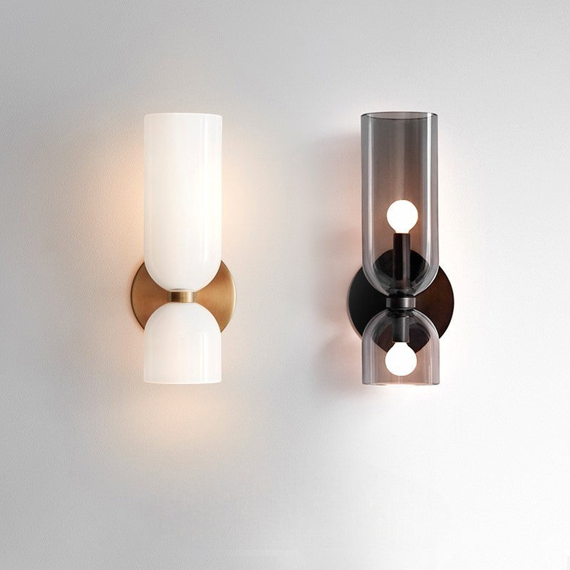 Lampe murale créative en verre