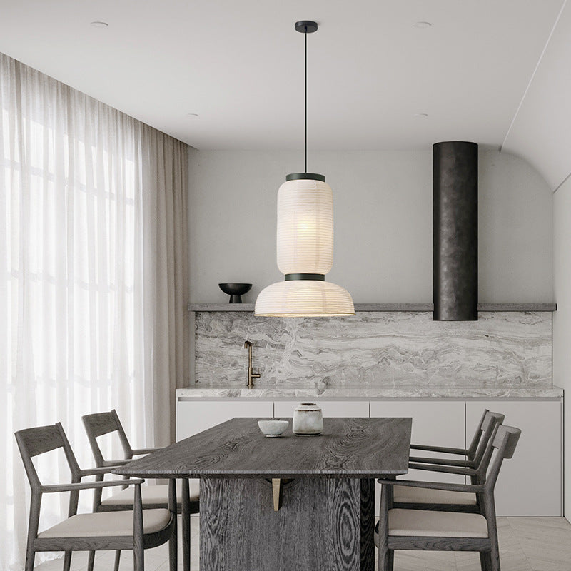 Lampe suspendue japonaise Wabi Sabi