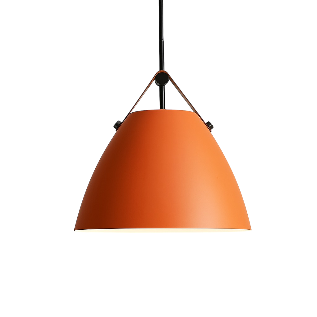 Lampe pendante scandinave colorée