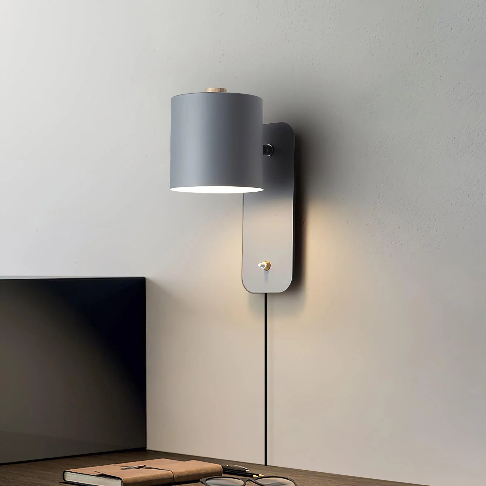 Lampe murale enfichable Cylinder