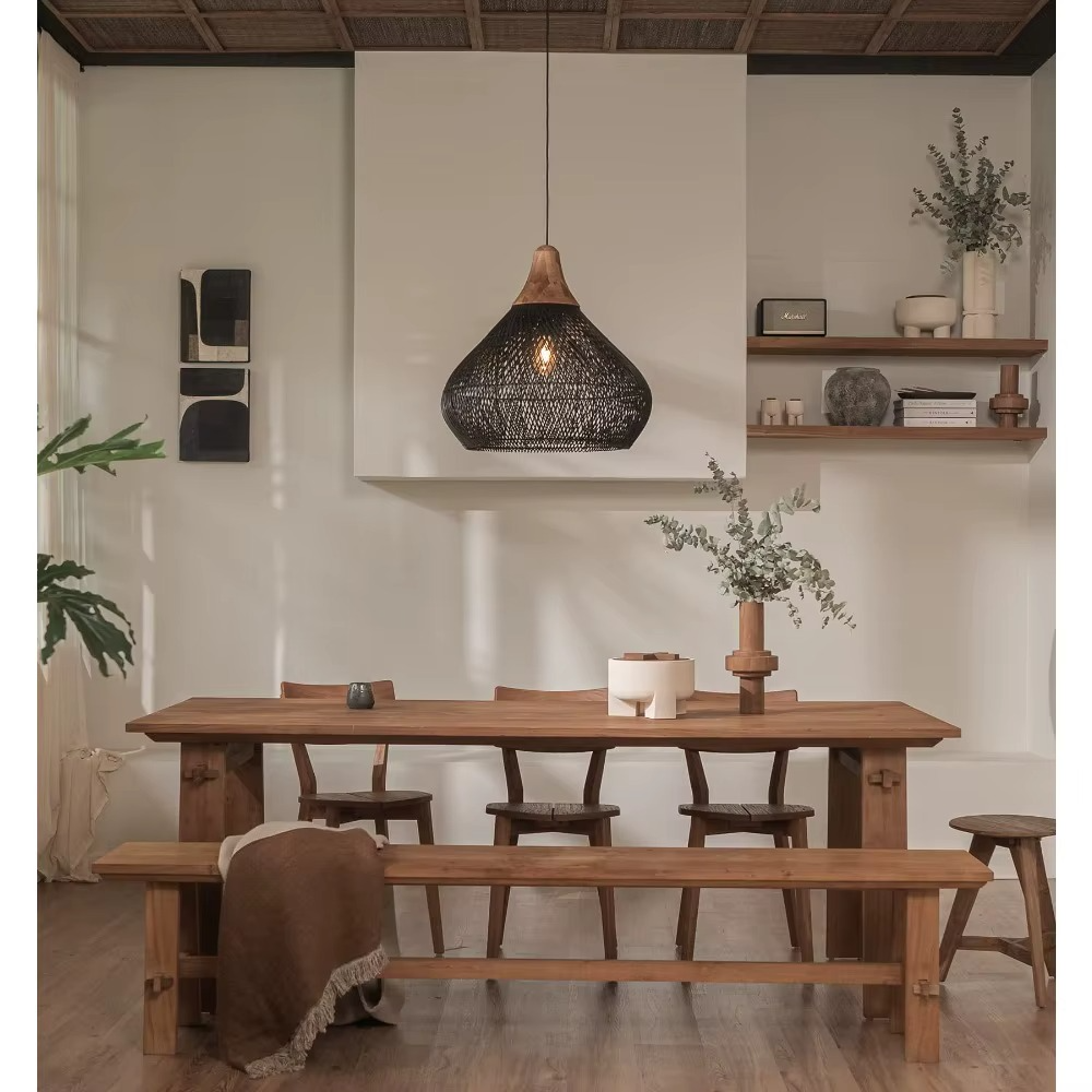Lampe suspendue design japonaise