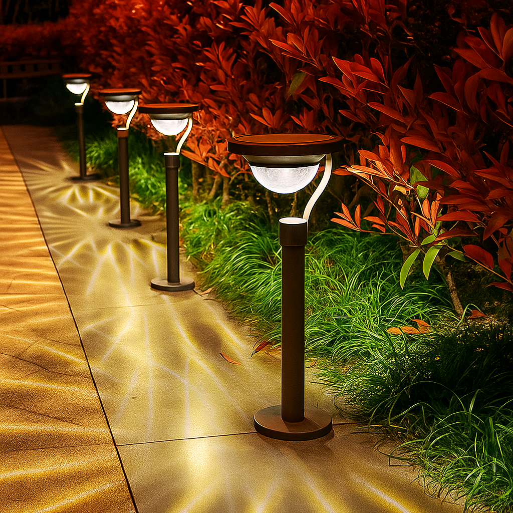 Lampe solaire d'allée
