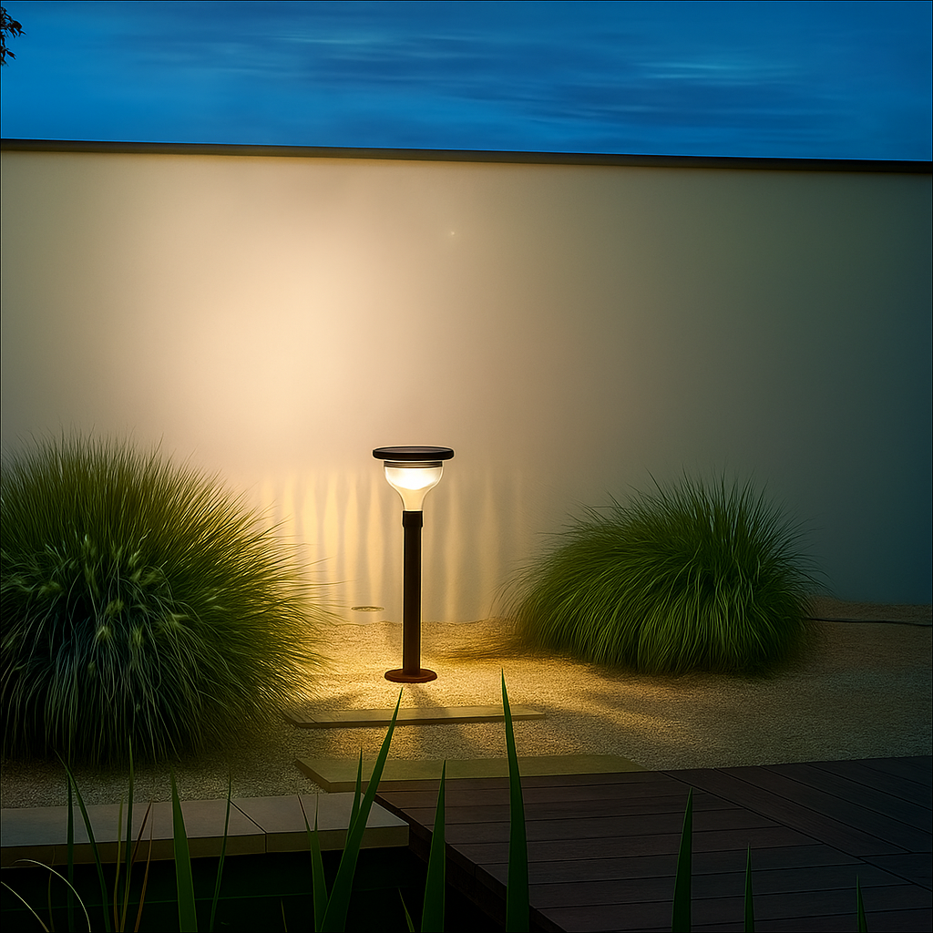 Lampe solaire d'allée