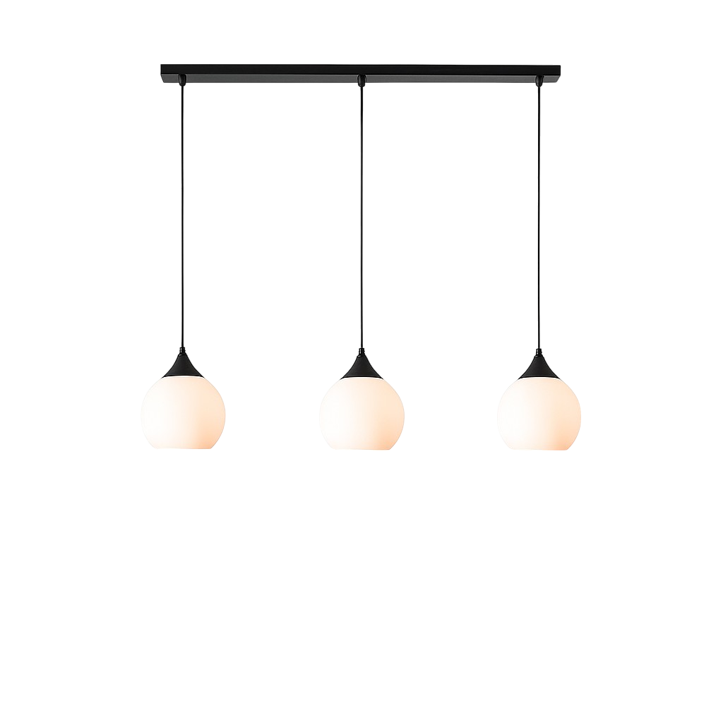 Gade's 3 Heads Dining Table Suspension Light