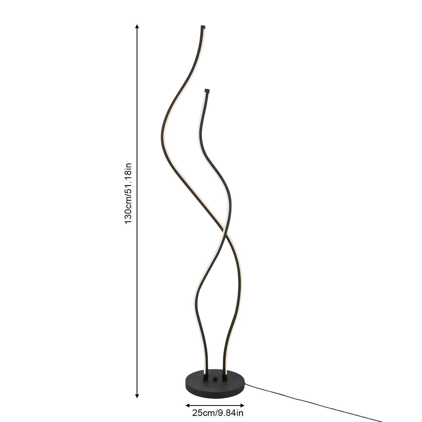 Lampadaire de style moderne