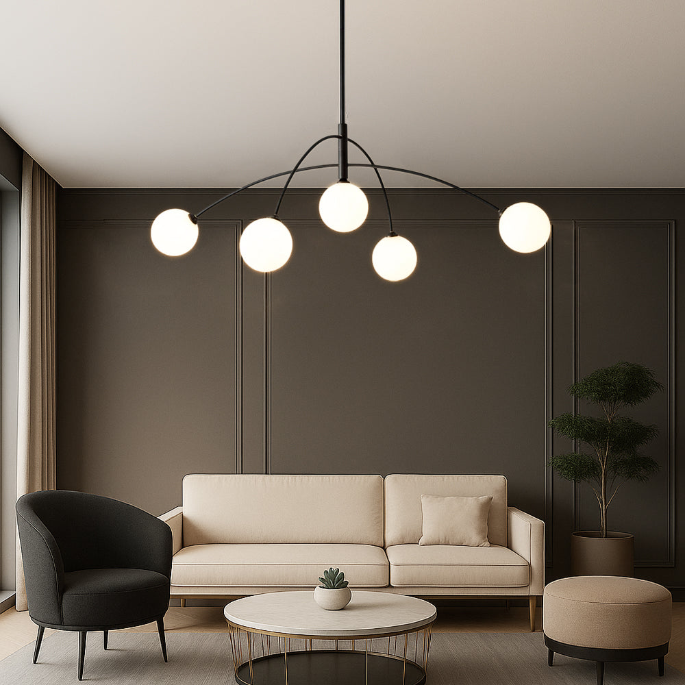 Lustre nordique de luxe