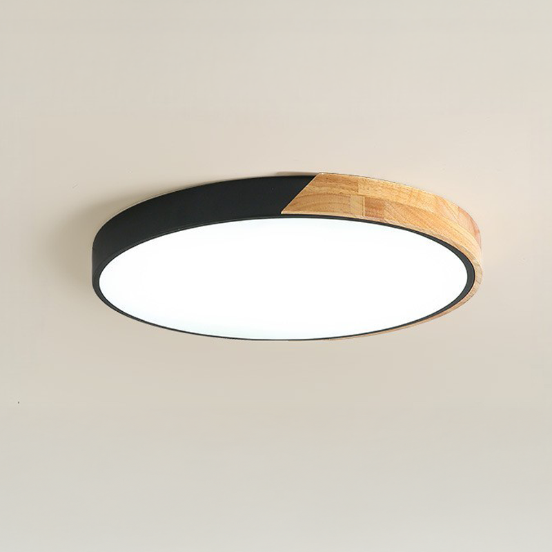 Plafonnier nordique en bois