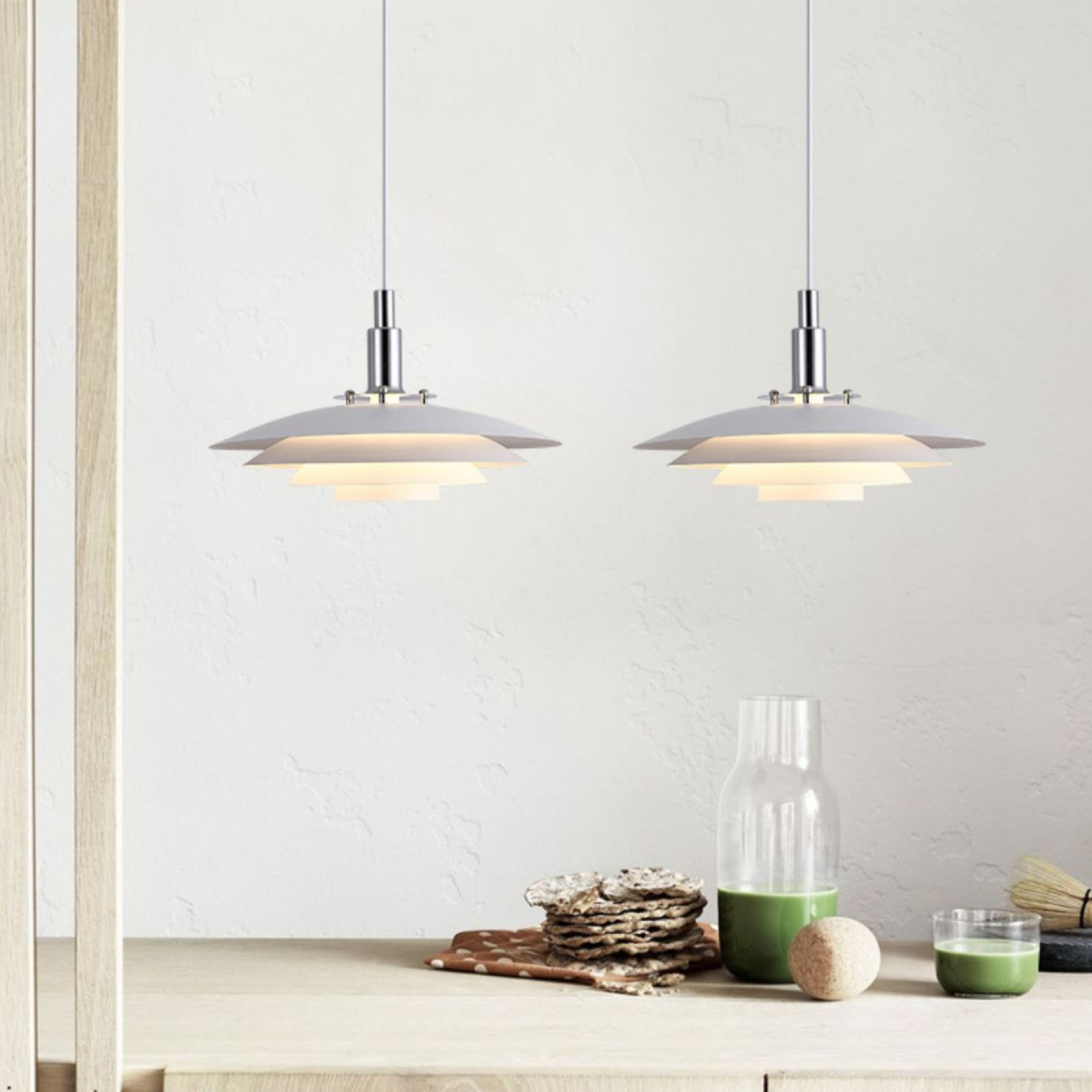 Lampe pendante en métal