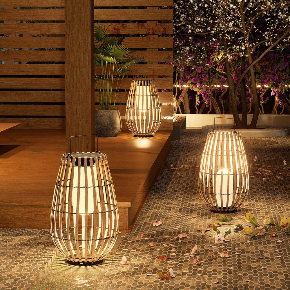Lampe de terrasse solaire